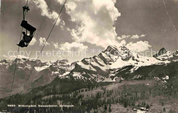 Sessellift Ortstock Braunwald