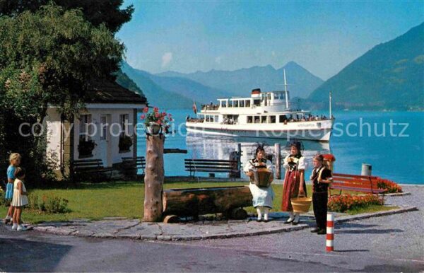 Motorschiffe M.S. Interlaken Iseltwald Brienzersee B