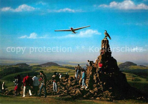 Segelflug Gliding Vol-Voile Vuolo-a-Vela Wasserkuppe Rhön Fliegerdenkmal