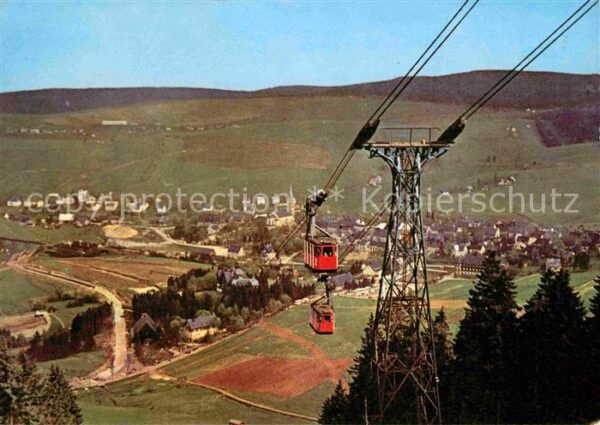Seilbahn Oberwiesenthal Erzgebirge