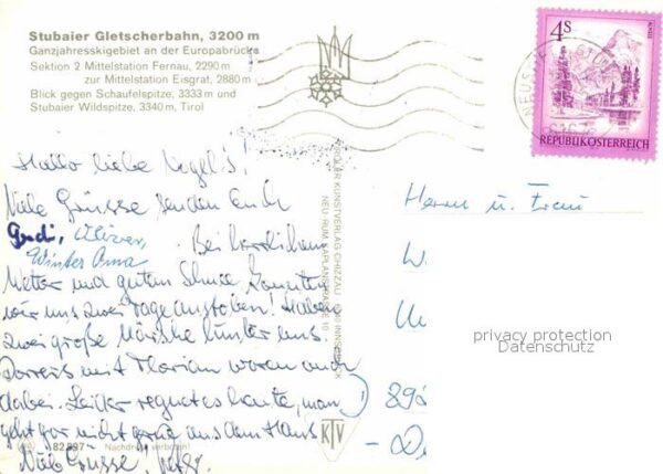 Seilbahn Stubaier Gletscherbahn Schaufelspitze S – Bild 2