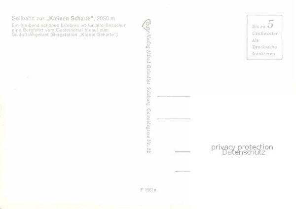 Seilbahn Kleine Scharte Bad Hofgastein – Bild 2