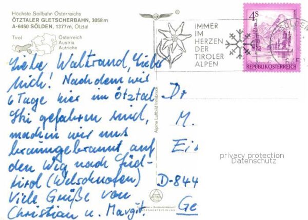 Seilbahn Gaislachkogel Ötztaler Gletscherbahn Sö – Bild 2