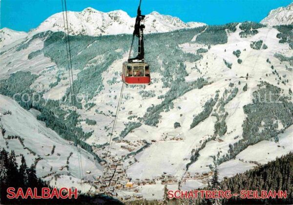 Seilbahn Schattberg Saalbach Kohlmaiskopf