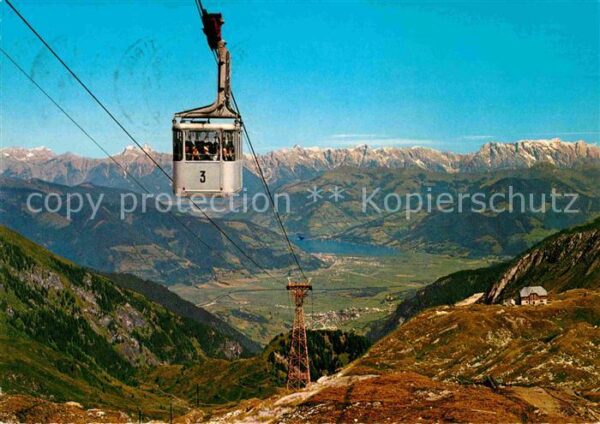 Seilbahn Gletscherbahn Kaprun Krefelder-Hütte Ze
