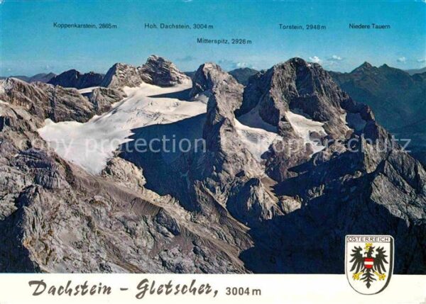 Gletscher Dachstein Gosau-Gletscher Mitterspitz T