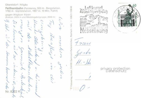 Seilbahn Fellhorn Oberstdorf Allgäuer Alpen Krat – Bild 2