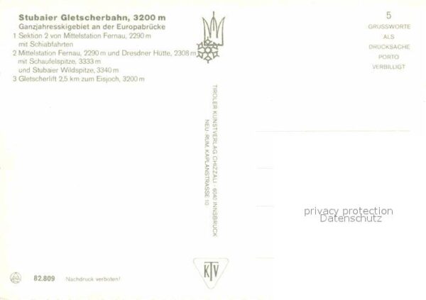 Seilbahn Stubaier Gletscherbahn Gletscherlift Sc – Bild 2