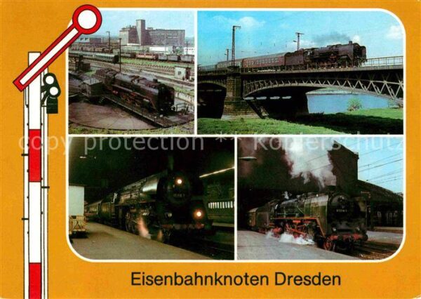 Lokomotive Eisenbahnknoten Dresden Bahnbetriebswer