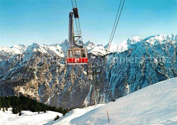 Seilbahn Fellhorn Oberstdorf-Birgsautal