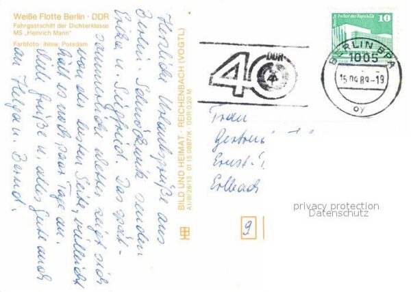 Motorschiffe MS Heinrich Mann Weisse Flotte Berlin – Bild 2