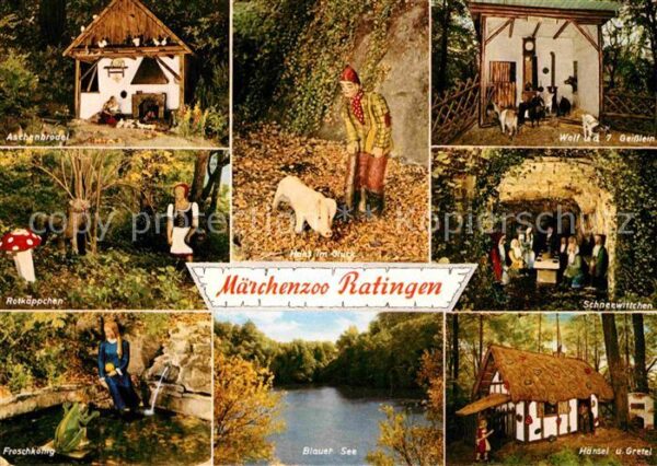 Maerchen Sagen Märchenzoo Ratingen Blauer See Aschenbr