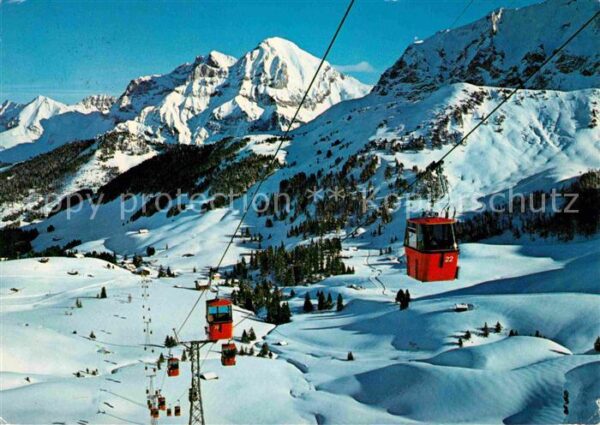 Seilbahn Geils-Hahnenmoos Adelboden Bonderspitz