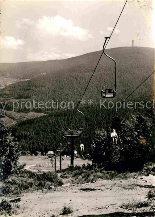 Sessellift Oberwiesenthal Erzgebirge