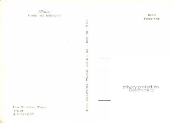 Tod Goethe- und Schillergruft Weimar – Bild 2