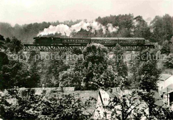 Lokomotive 65 1049 mit Sonderzug Angelroda