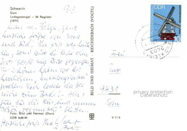 Kirchenorgel Schwerin Dom – Bild 2
