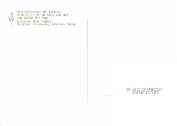 Kirchenorgel Bad Segeberg St. Marien – Bild 2