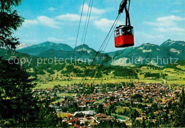 Seilbahn Nebelhorn Oberstdorf Allgäu