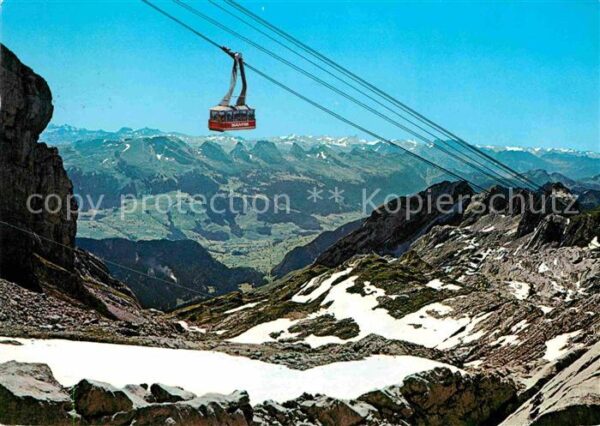 Seilbahn Säntis Churfirsten Glarner Alpen