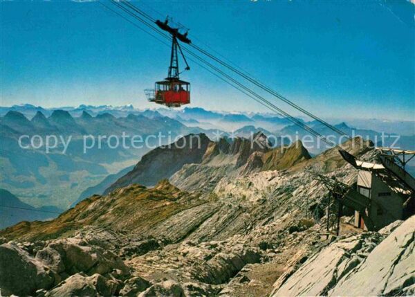 Seilbahn Säntis Churfirsten Glarneralpen