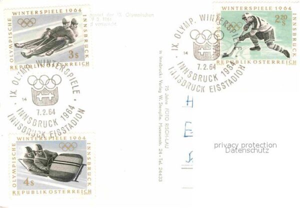 Skisport Axams Lizum Innsbruck IX. Olympische Wi – Bild 2