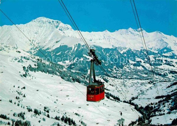 Seilbahn Engstligenalp Gsür Adelboden Berner Obe