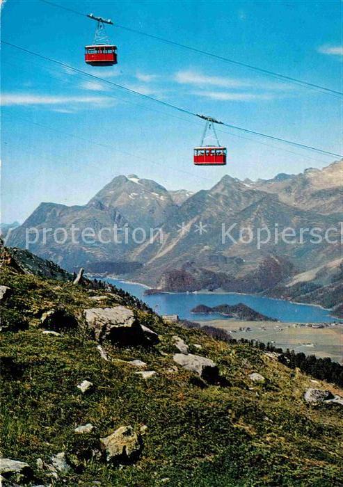 Seilbahn Corvatsch Silsersee Oberengadin