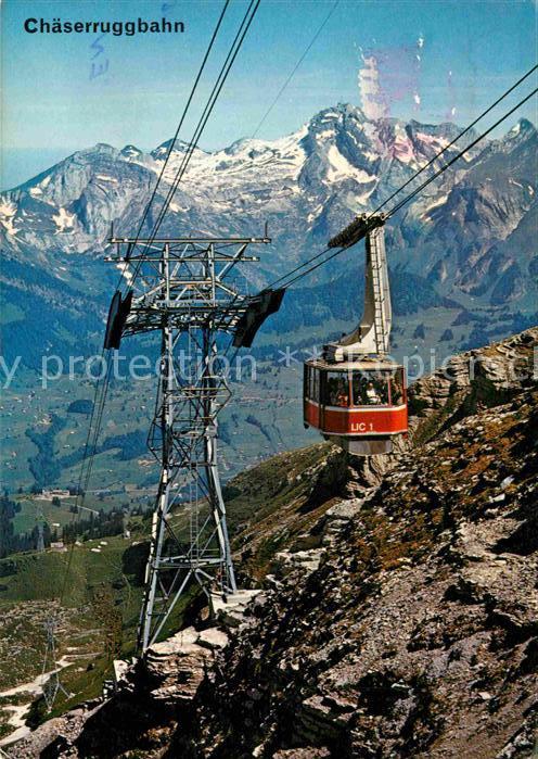 Seilbahn Chäserrugg Säntis Unterwasser Obertogge