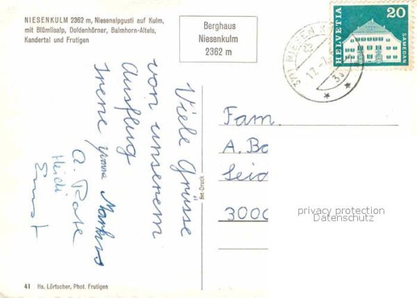 Kuehe Niesenkulm Blümlisalp Doldenhörner Balm – Bild 2