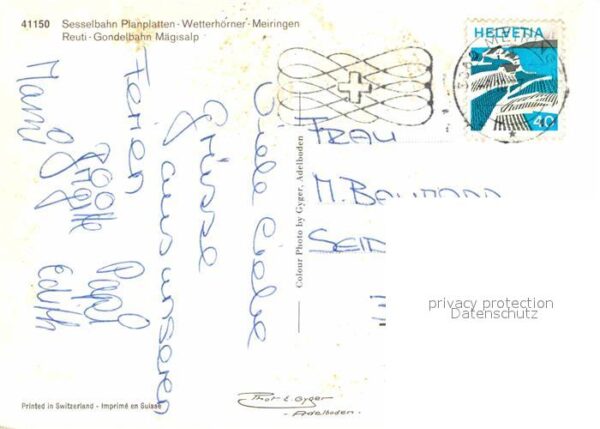 Seilbahn Meiringen-Hasliberg – Bild 2