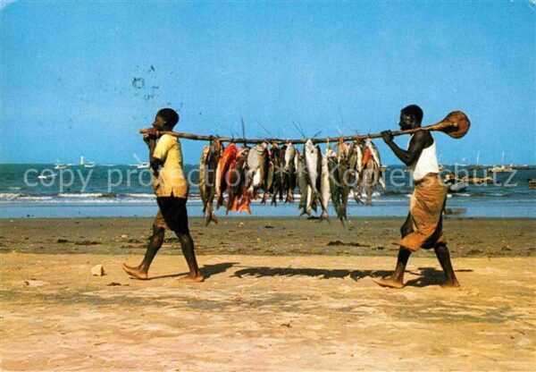Fischerei Fishermen Pecheurs Afrika