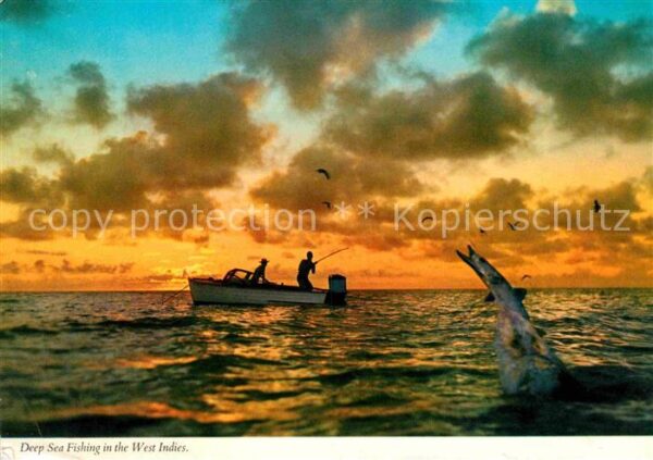Fischerei Deep Sea Fishing West Indies