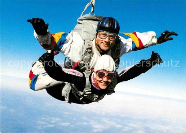 Fallschirmspringen Tandem-Absprung