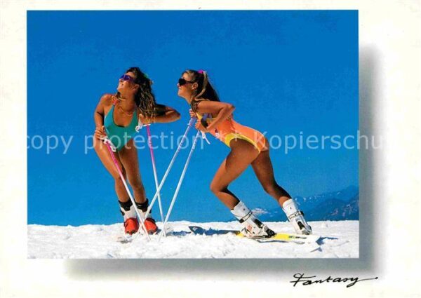 Skifahren Frauen Bademode