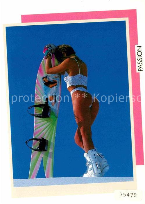 Skisport Snowboard Frau Dessous