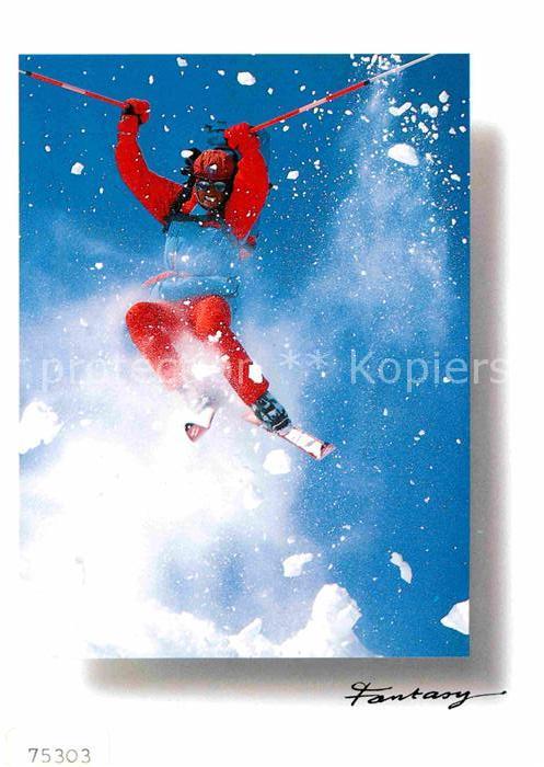 Skisport Skisprung