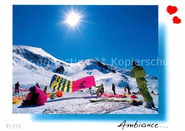 Gleitschirmflug Parapente