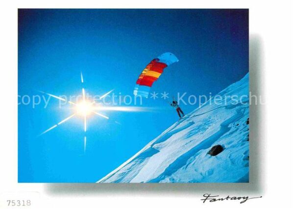 Gleitschirmflug Parapente