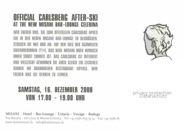 Skisport Official Carlsberg After-Ski Misani Bar – Bild 2