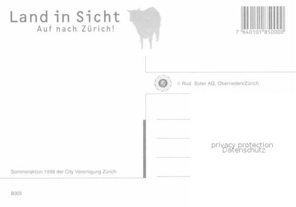 Kuehe Sommeraktion City Vereinigung Zürich – Bild 2