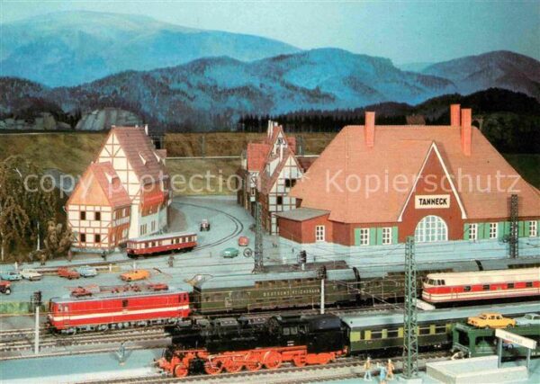 Modellbau-Eisenbahn Bahnhof Tanneck