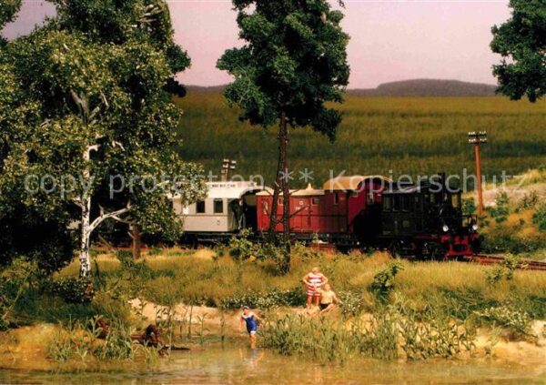 Modellbau-Eisenbahn Bayerische Maschine Preussen