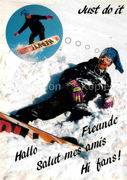 Wintersport Snowboarden