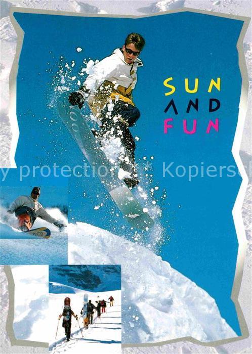 Wintersport Snowboard Skilanglauf