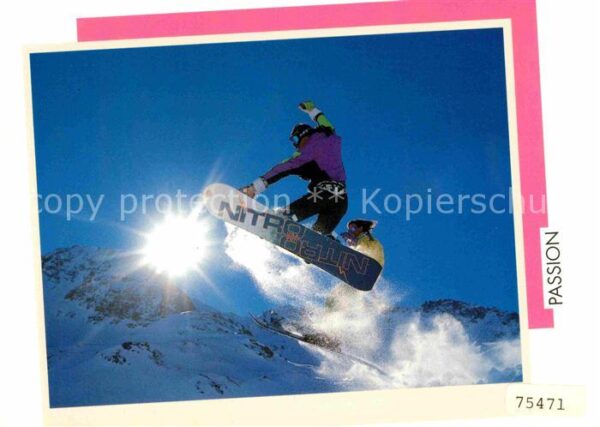 Wintersport Snowboard