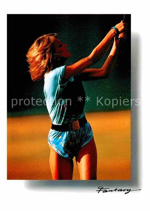 Golfsport Frau