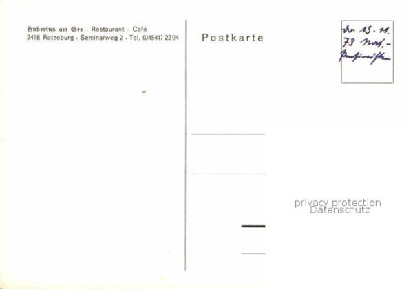 Ratzeburg Restaurant Hubertus am See – Bild 2