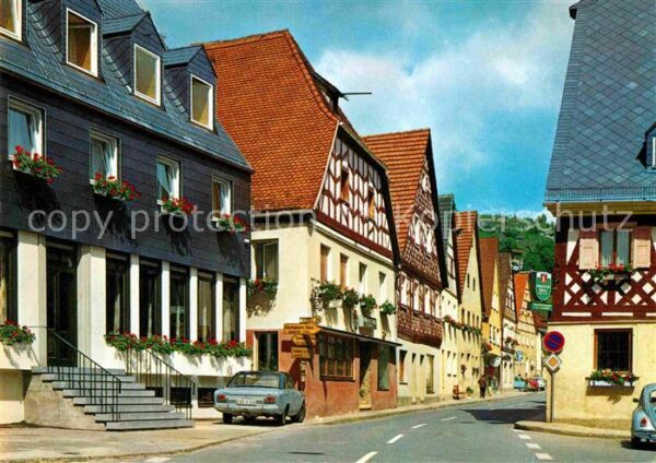 Waischenfeld Fachwerkhäuser Hauptstrasse