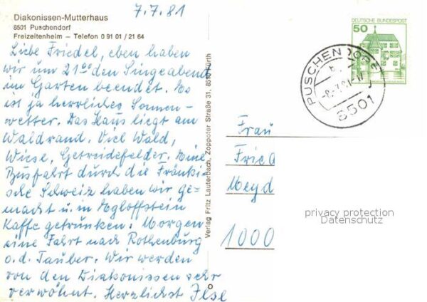 Puschendorf Diakonissen-Mutterhaus – Bild 2